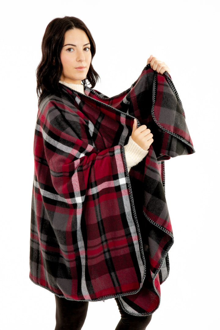 Camile - Écharpe Poncho