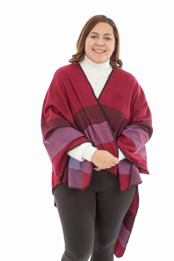 Kathe - Écharpe Poncho