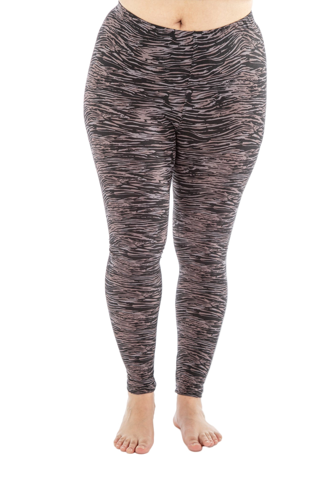 Brown Print - All Season Leggings