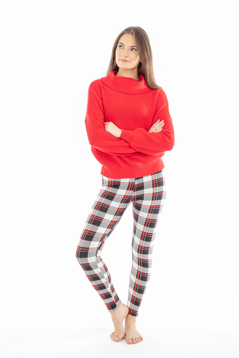 Just Cozy Cozy Lined 8 Way Stretch Leggings