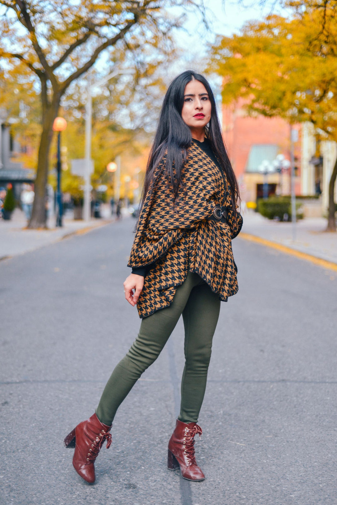 Dark Green - Cozy Lined Leggings