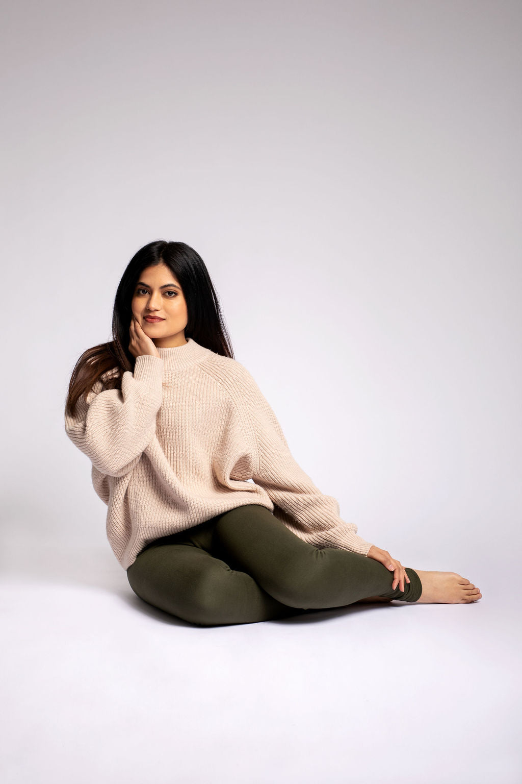 Dark Green - Cozy Lined Leggings