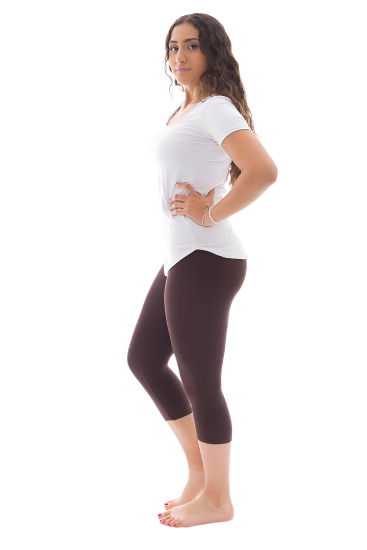 Brown - Capris