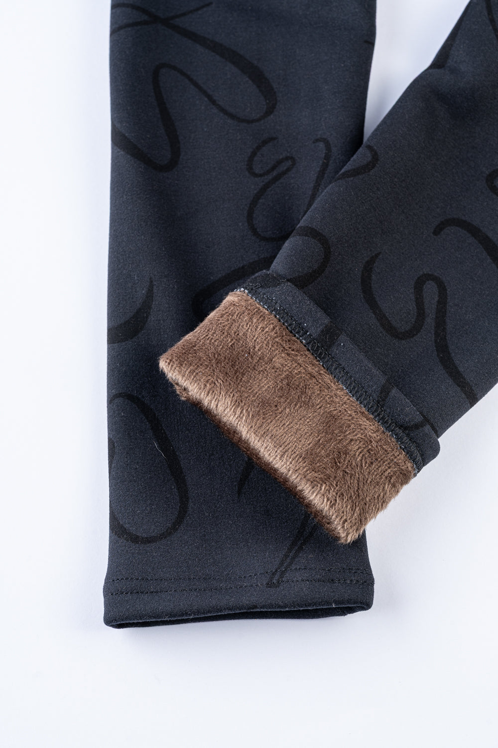 Lovely Charcoal - Leggings doublés confortables