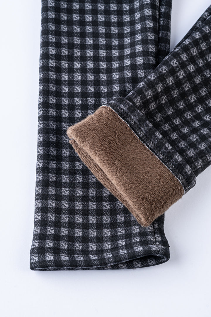 Vintage Diamond - Cozy Lined Leggings