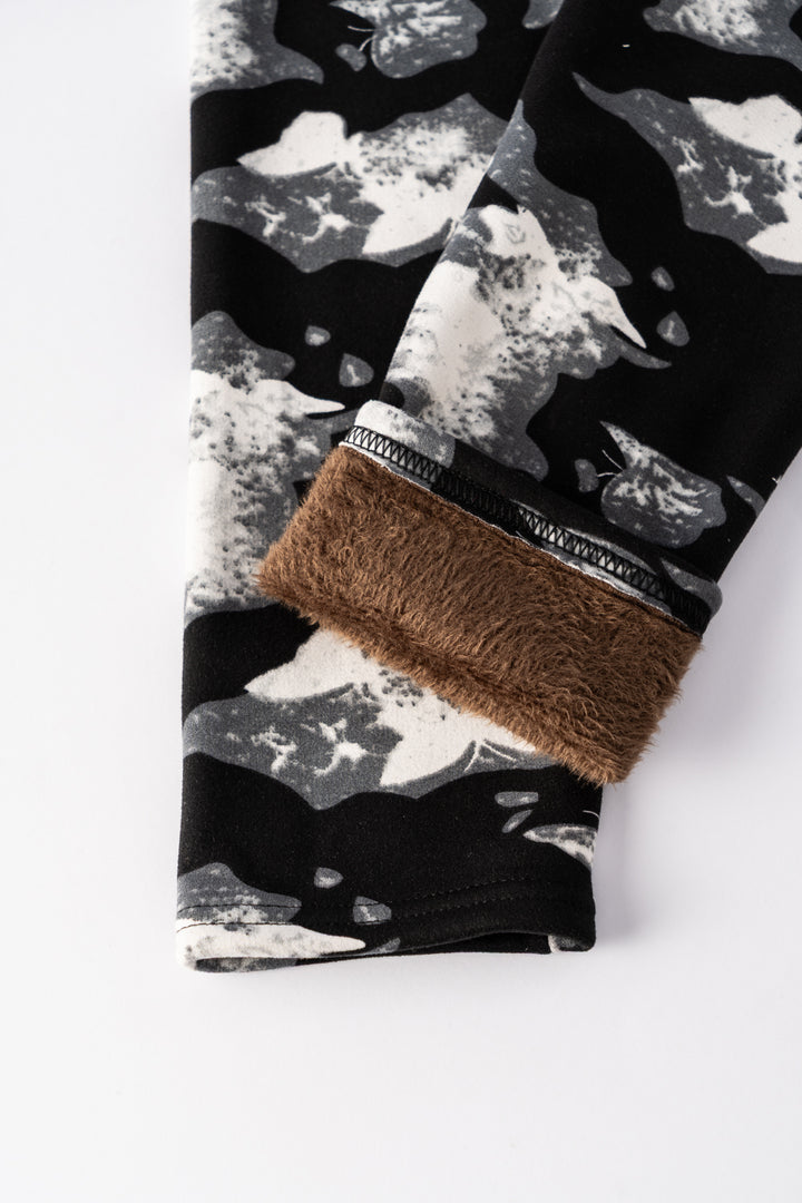 Butterfly Shapes - Cozy Lined Leggings