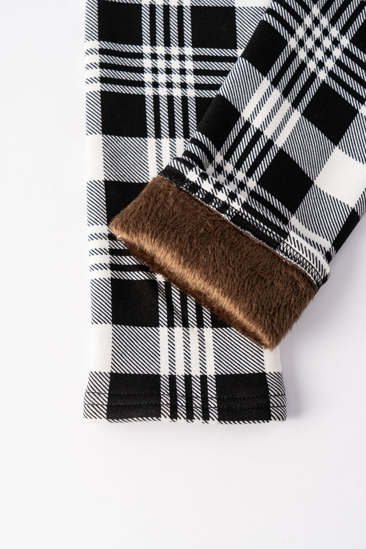 Classic Plaid - Cozy Lined Leggings