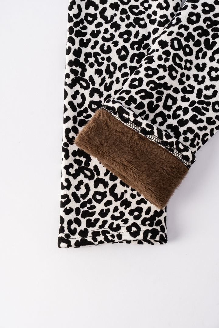 Moka Tartan - Leggings doublés confortables