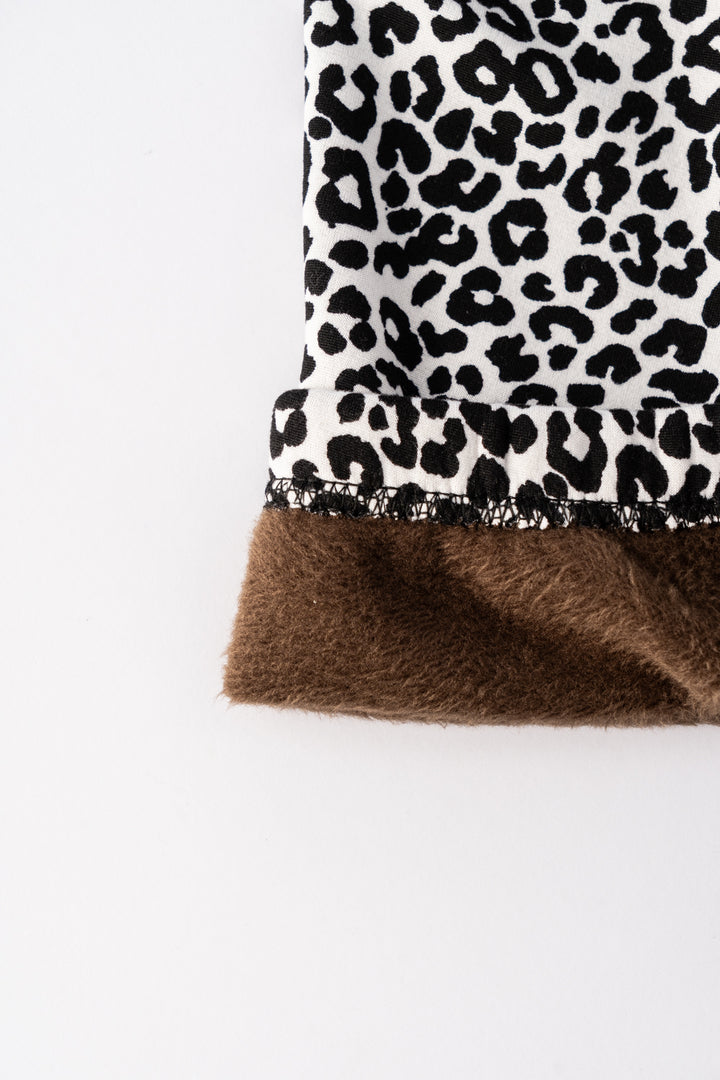Moka Tartan - Leggings doublés confortables