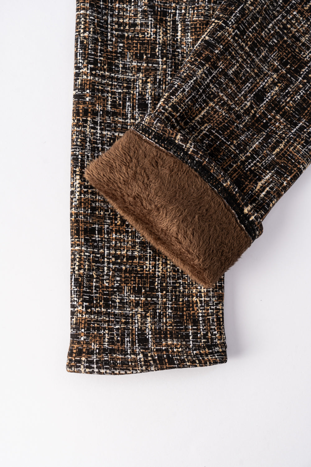 Warm Abstract - Cozy Lined Leggings