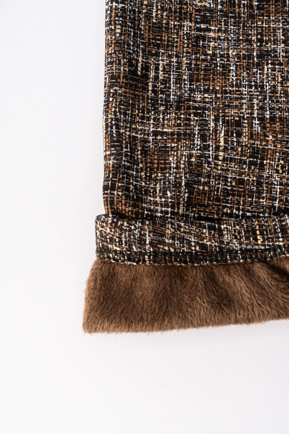 Warm Abstract - Cozy Lined Leggings