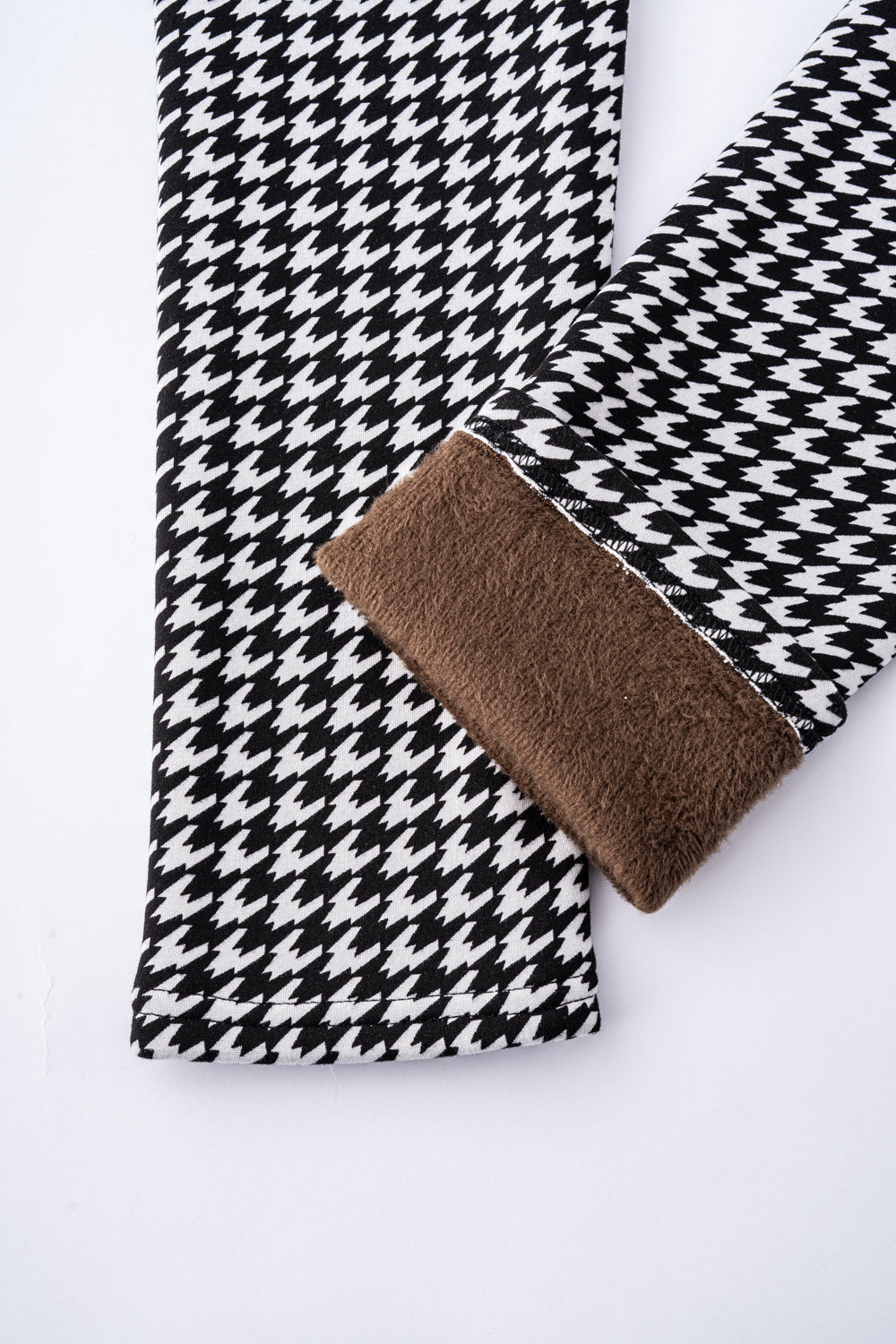 Houndstooth - doublé confortable