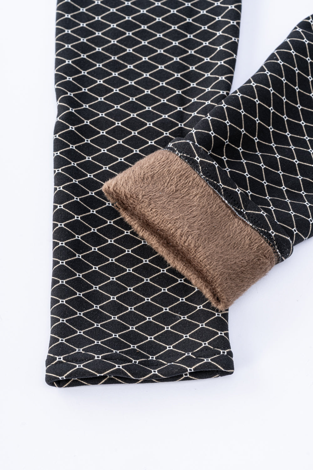 Imprimés N&B - Leggings doublés confortables