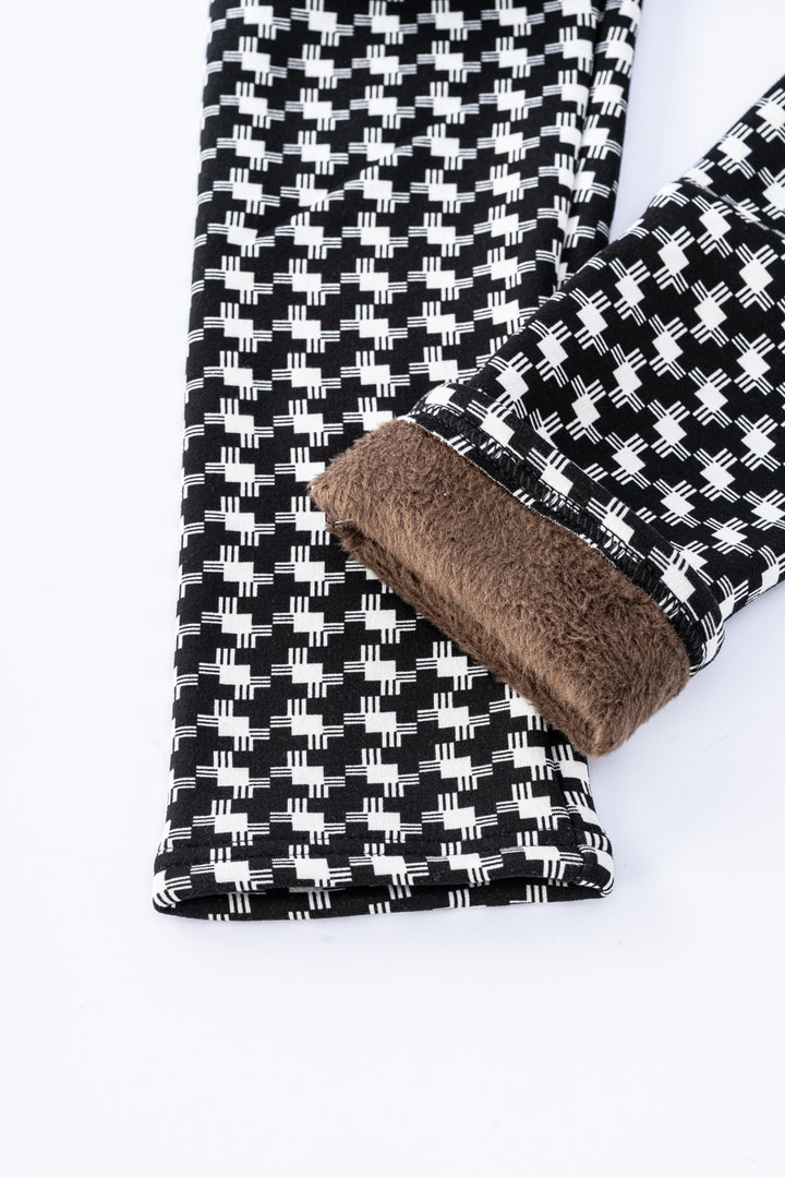 Black Xcross - Leggings doublés confortables