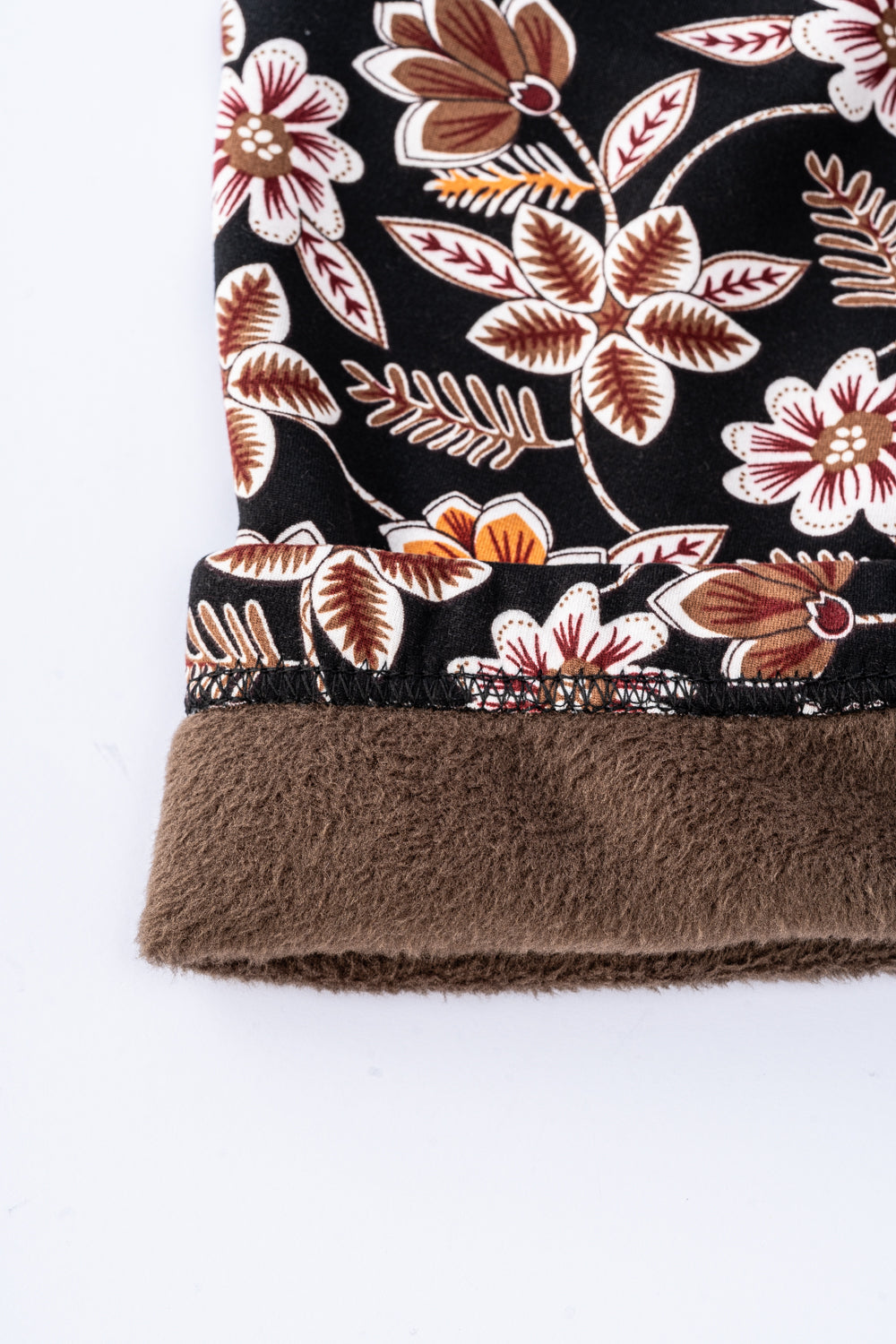 Fleur d'automne - Leggings doublés confortables