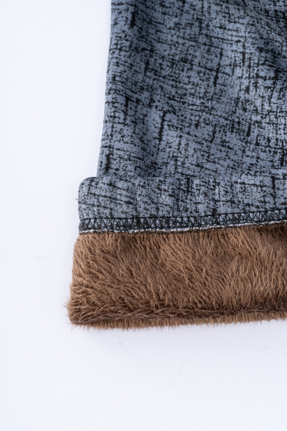 Gris marbré - Leggings doublés confortables