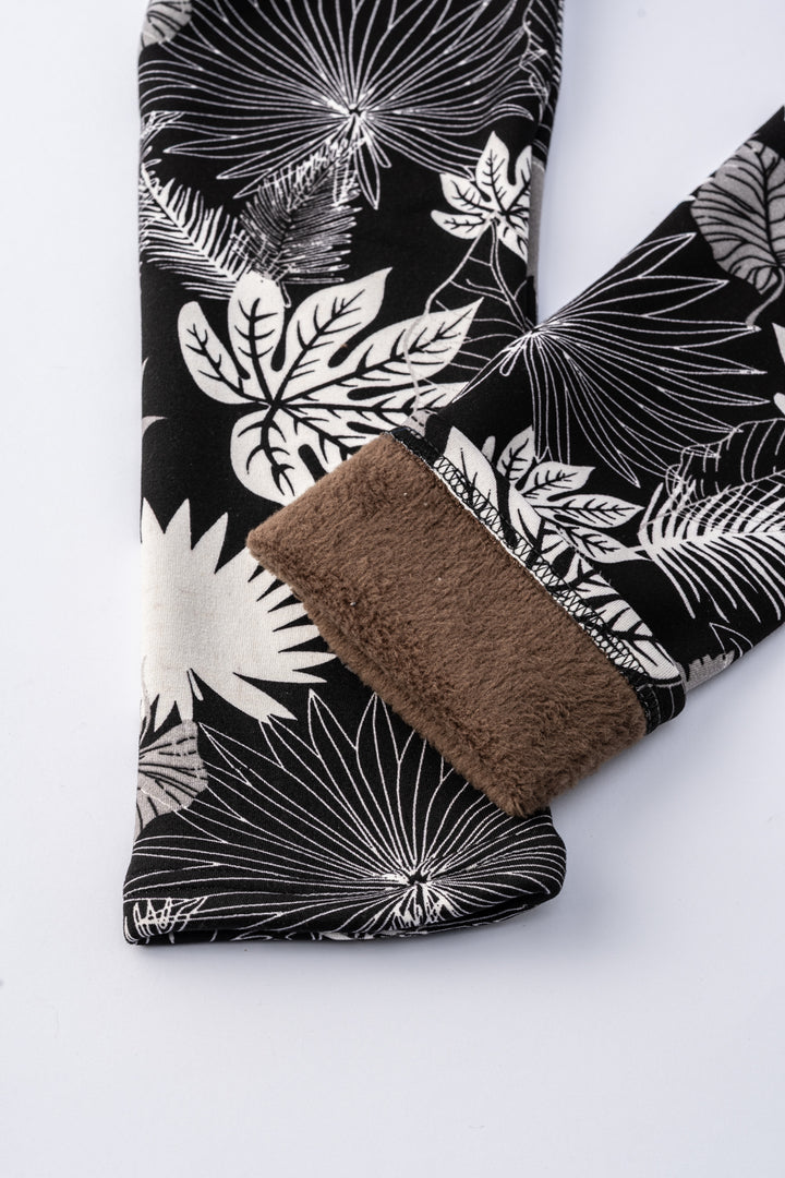 Botanical - Cozy Lined Leggings