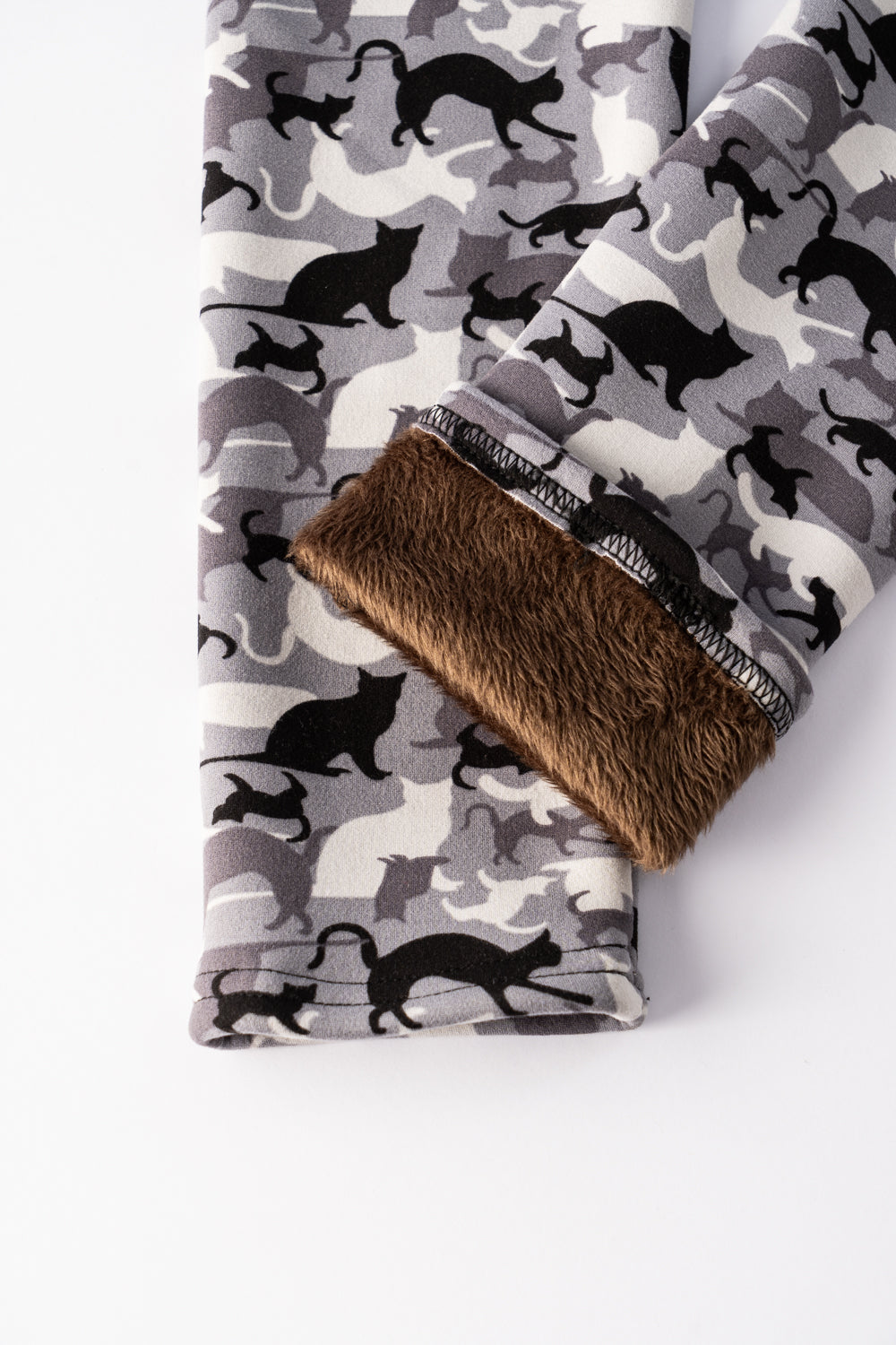 Moka Tartan - Leggings doublés confortables