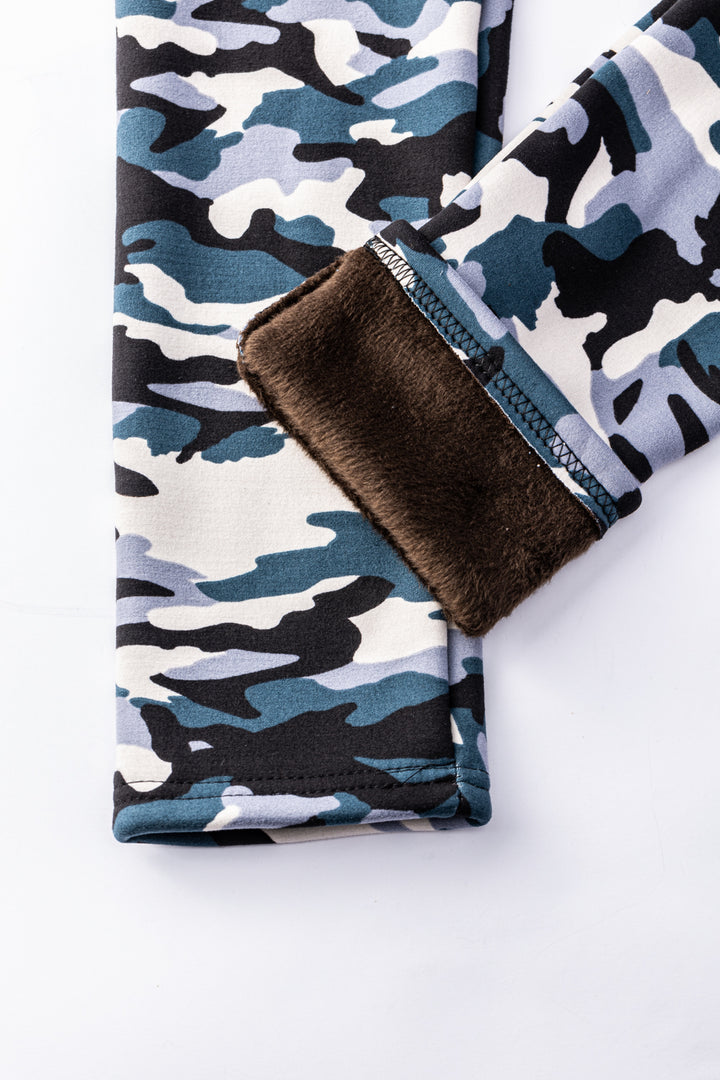 Bluish Camo - Cozy Lined