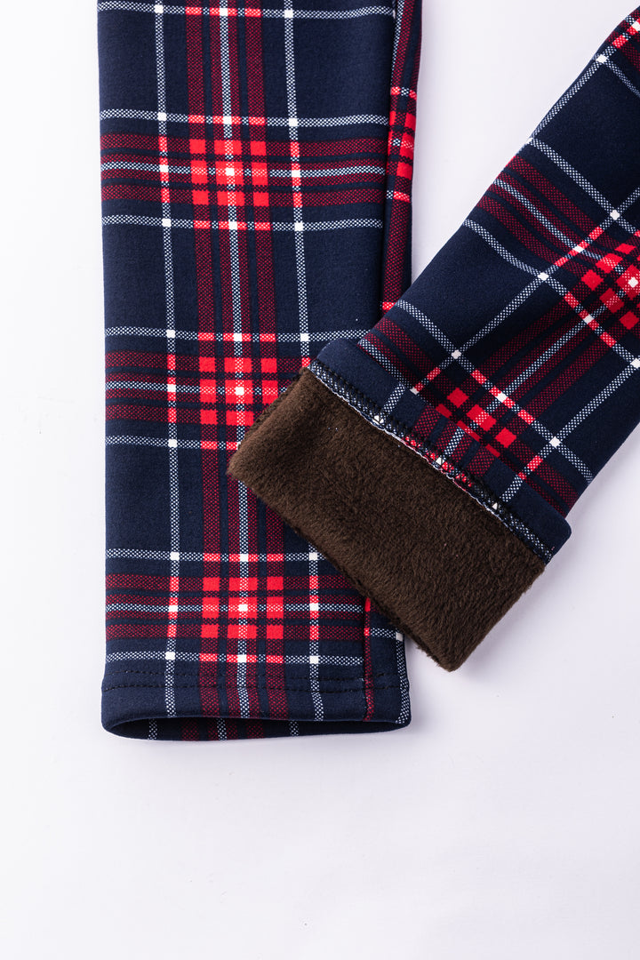 Blue Tartan - Cozy Lined