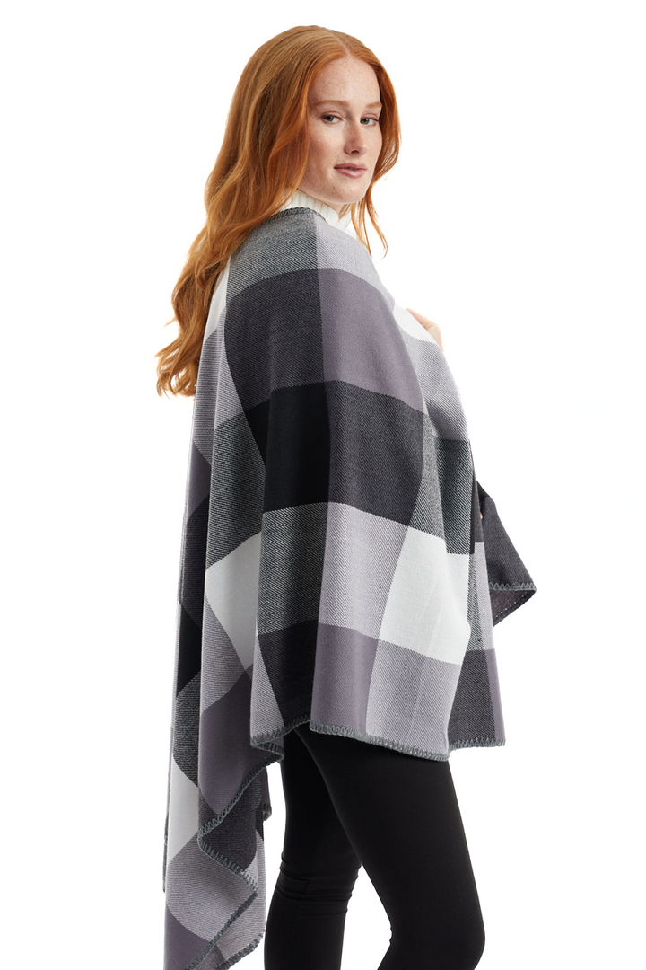 Lia - foulard poncho