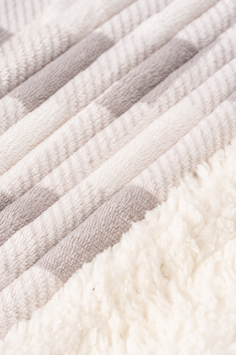 Walnut Plaid - Sherpa Blanket