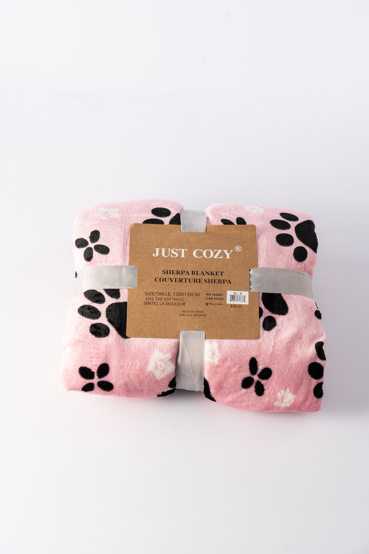 Pretty Paws - Sherpa Blanket