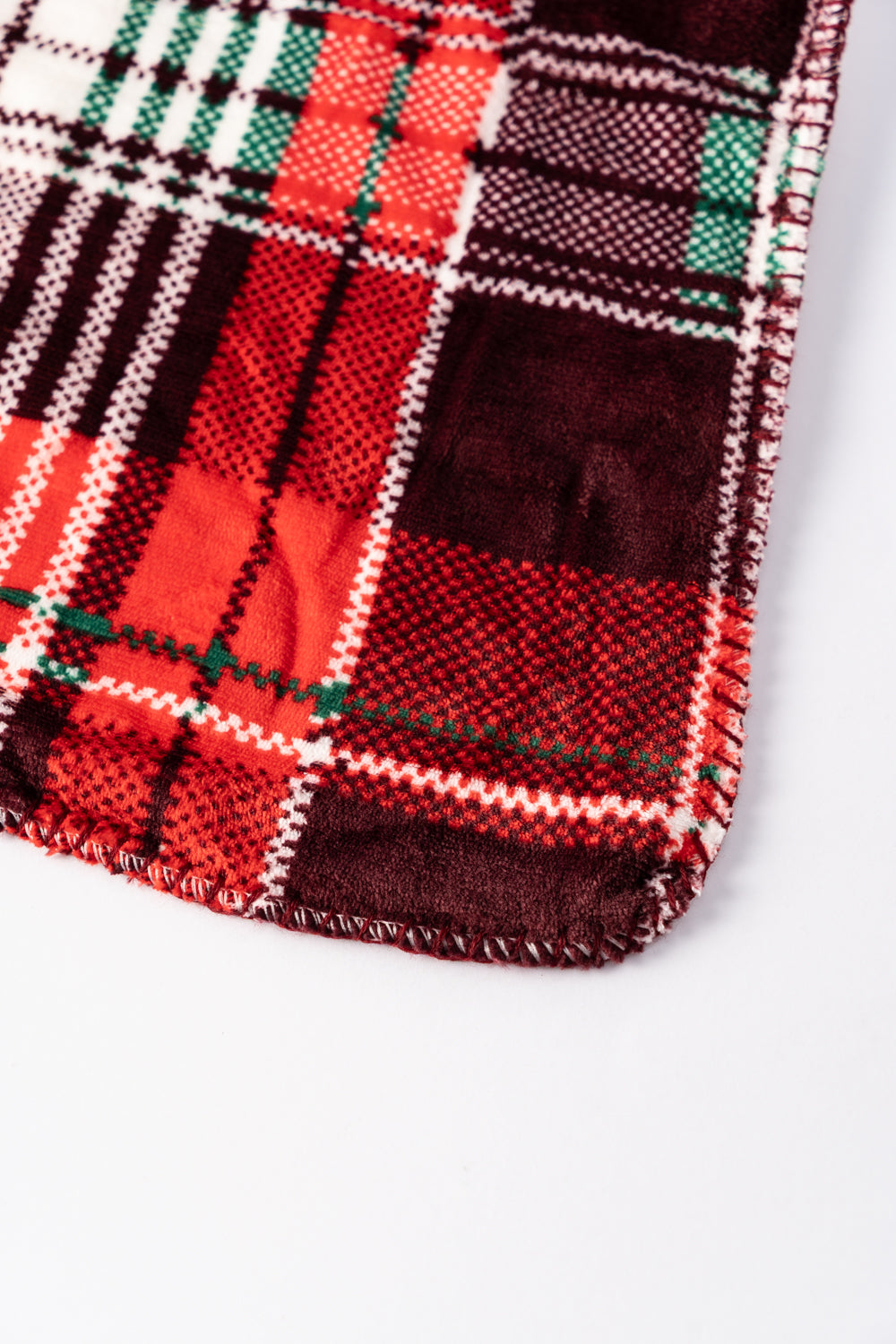 Cozy Tartan - Sherpa Blanket