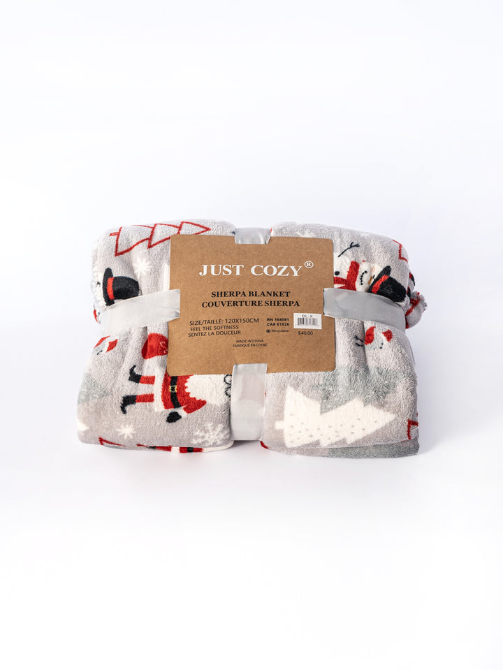 Bonhomme de neige câlin - Couverture Sherpa