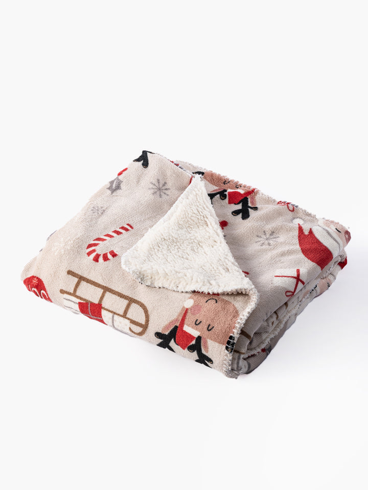 Noël douillet - Couverture Sherpa