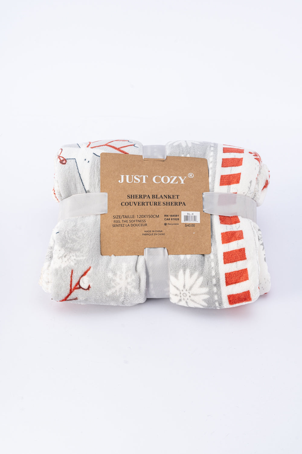 Snowy Forest - Sherpa Blanket