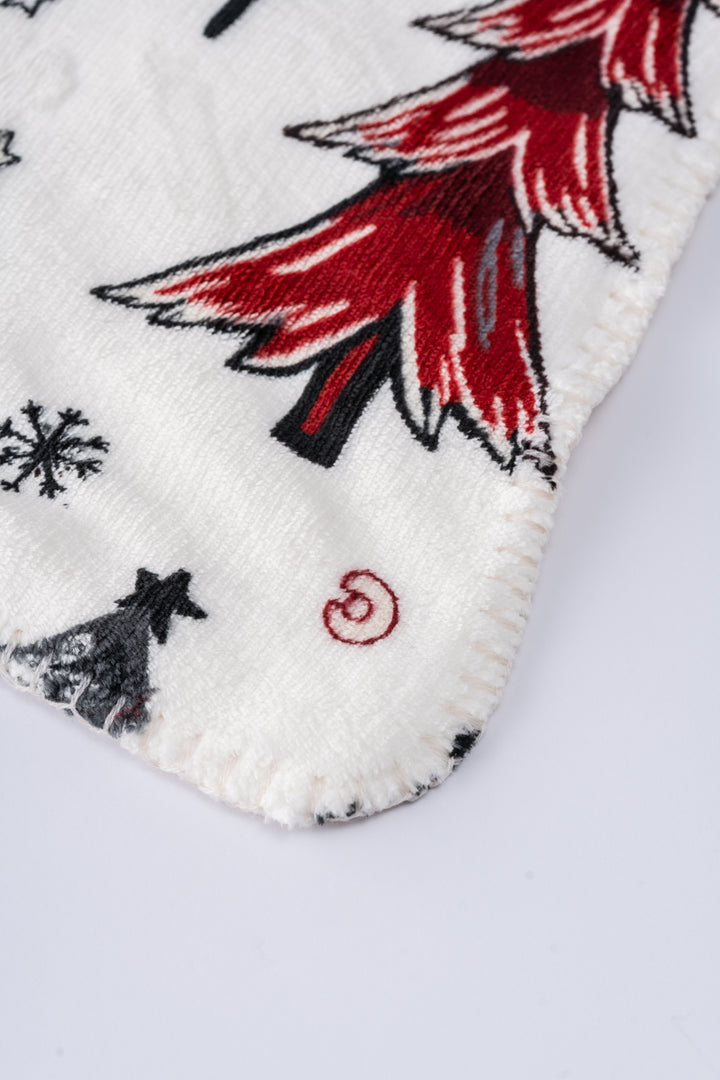 Winter Pines - Sherpa Blanket