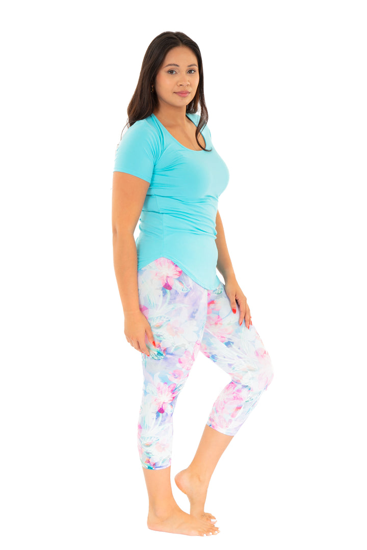 Colorful Rainforest - Capris