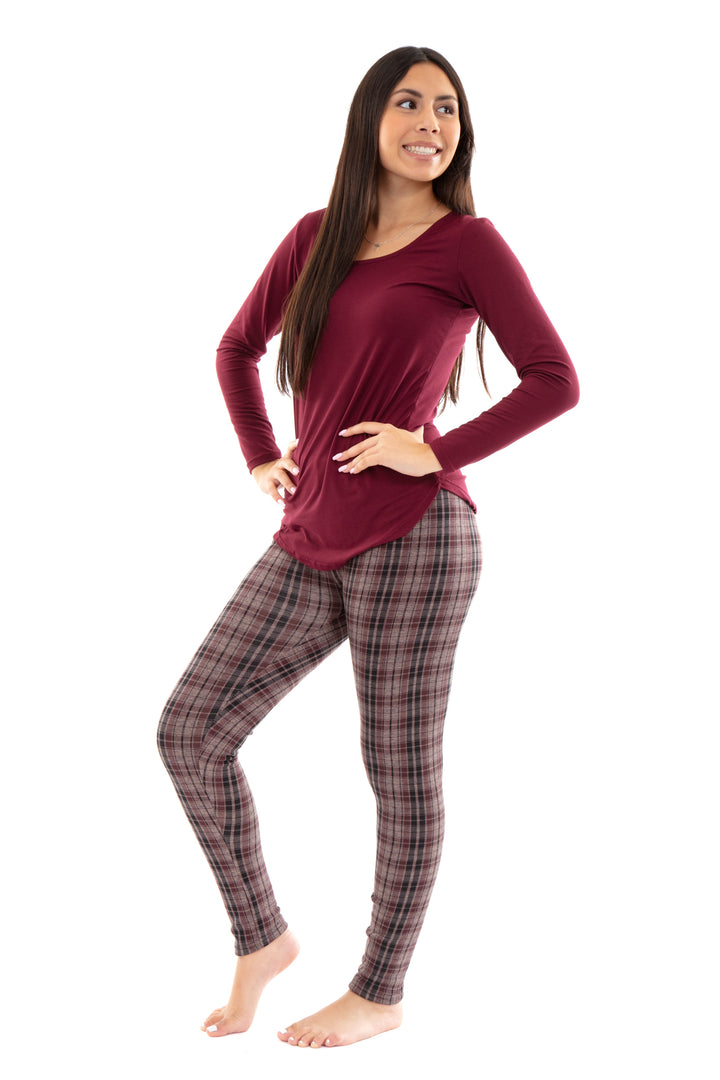 Plaid marron - doublé confortable