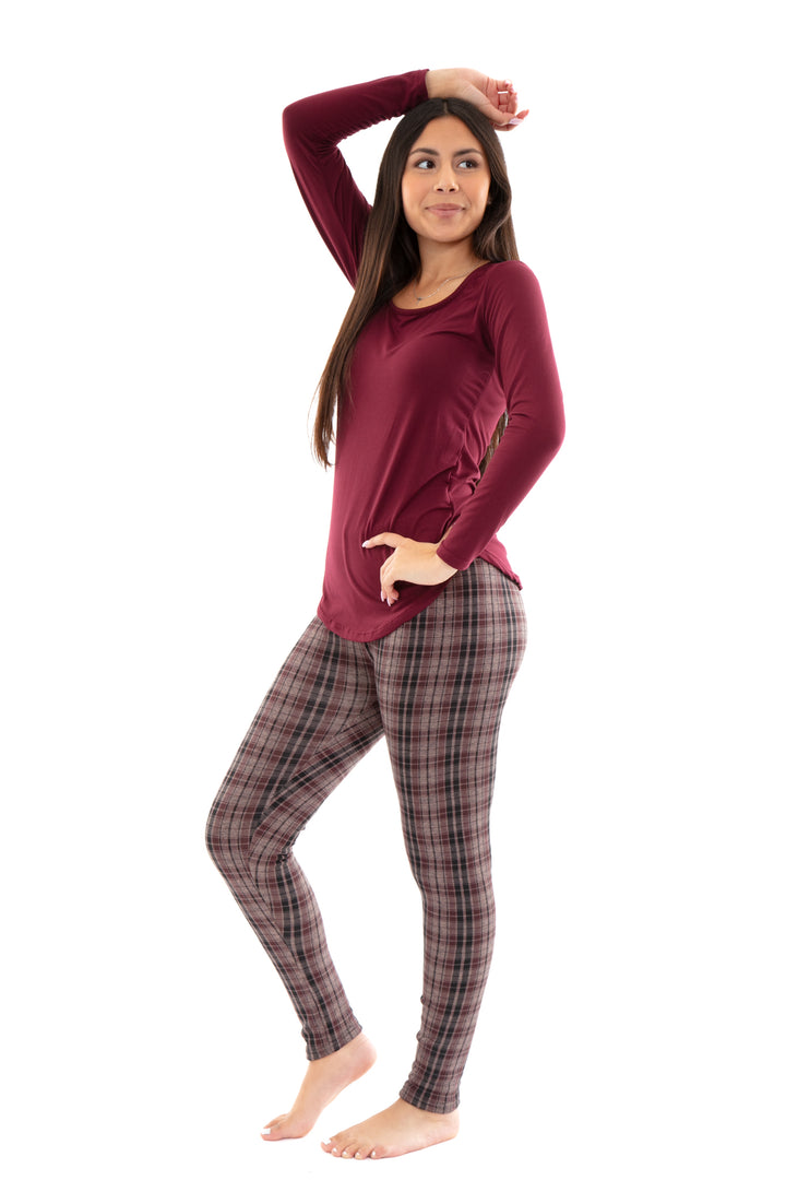 Plaid marron - doublé confortable