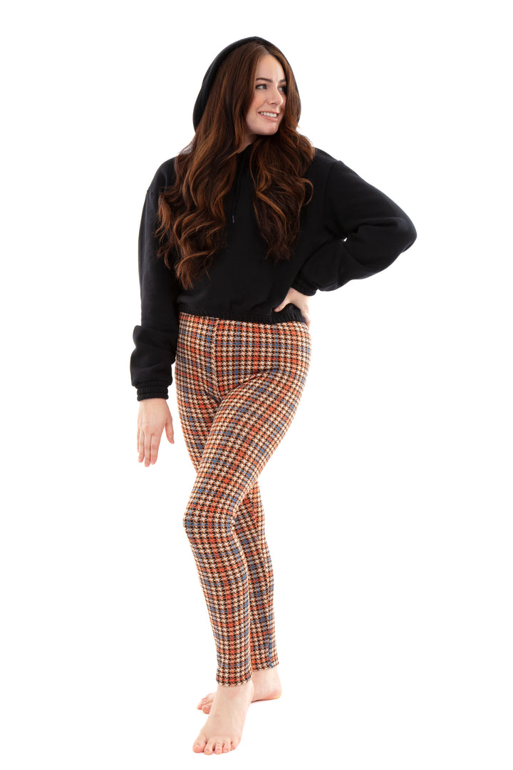 Orange Tartan - Cozy Lined