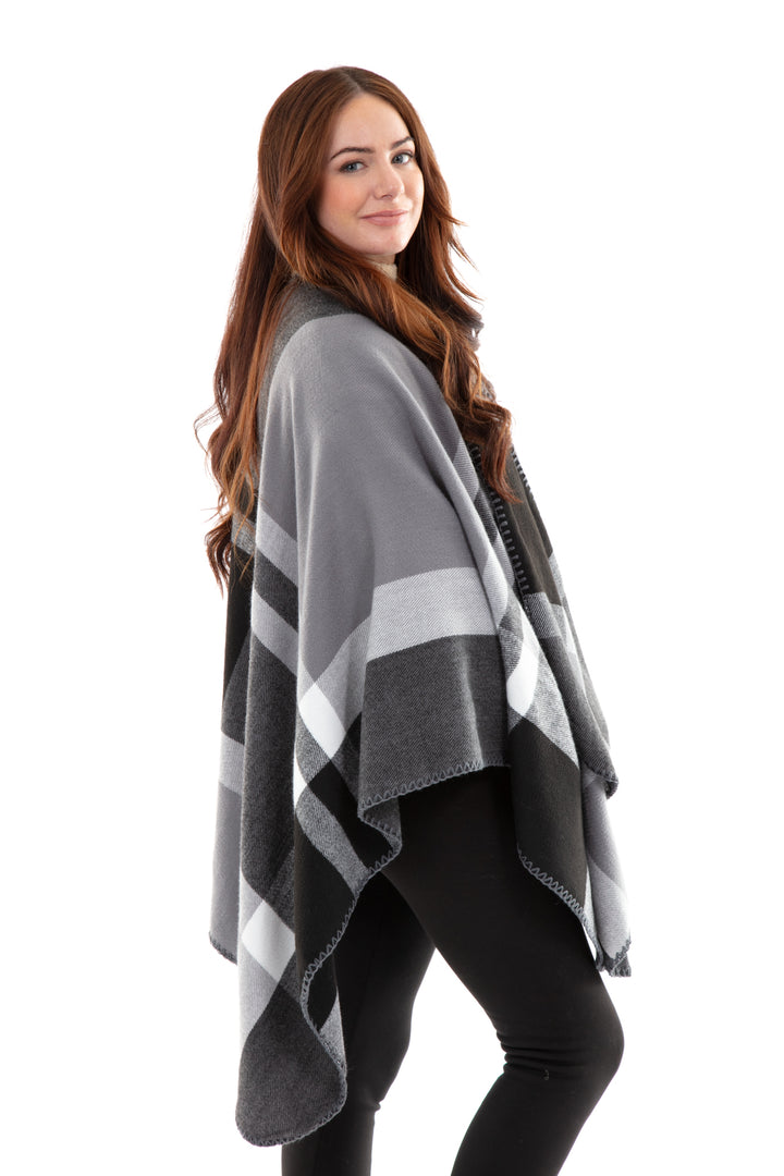 Magali - foulard poncho