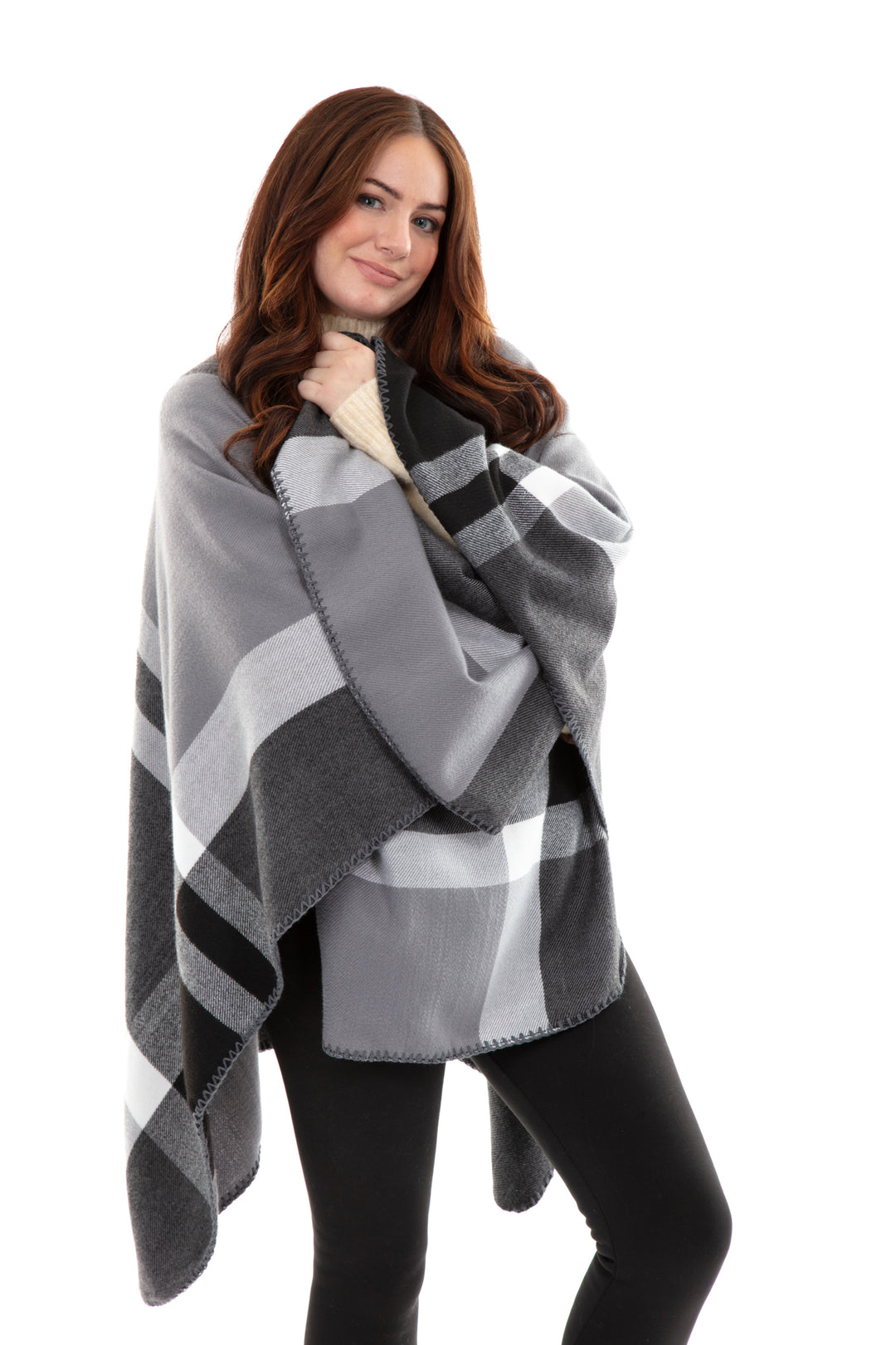 Magali - foulard poncho