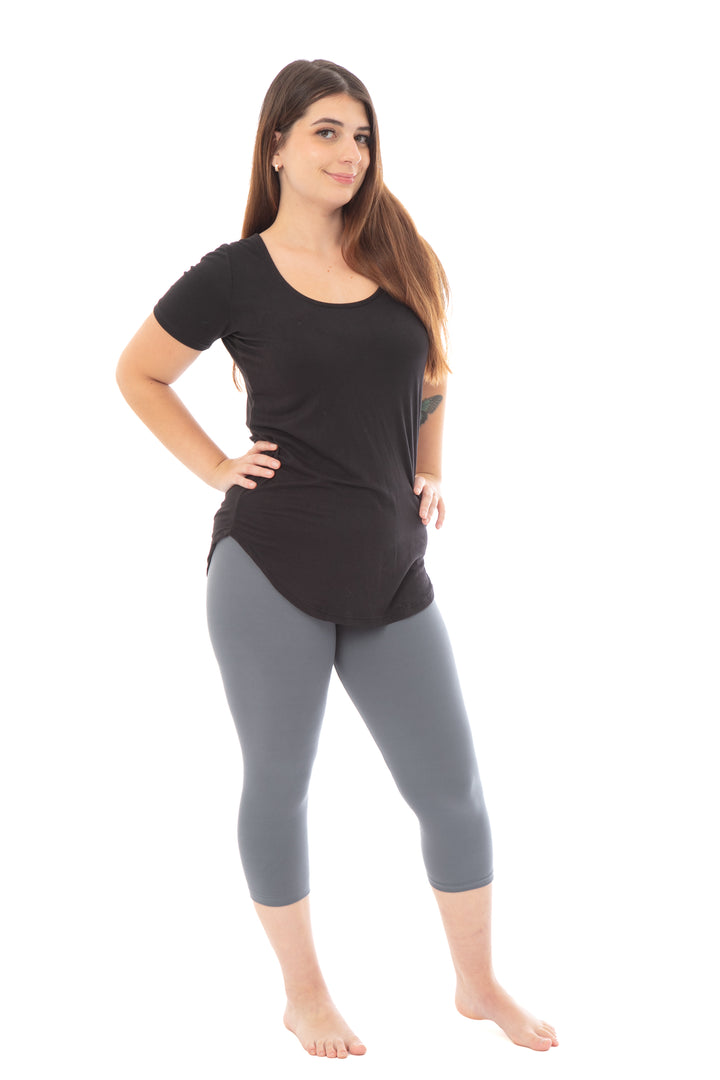 Gray - Capris