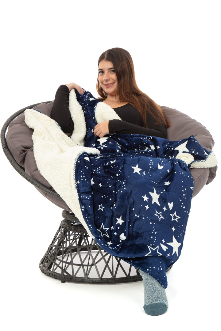 Starlight - Sherpa Blanket