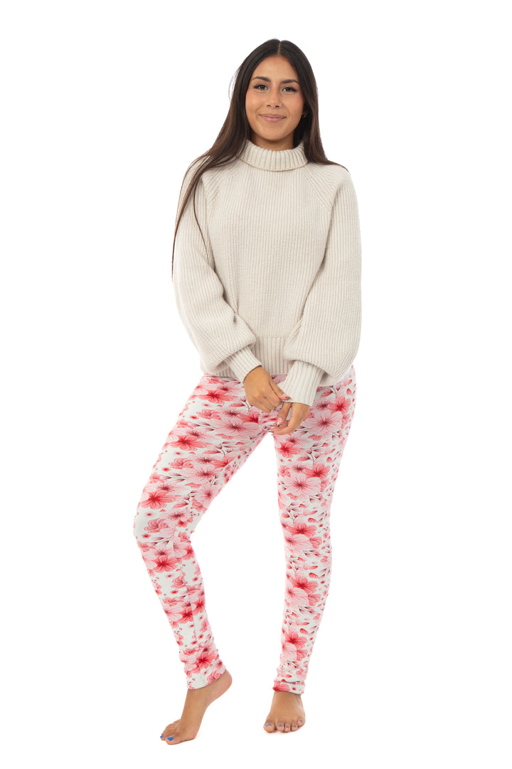 Moka Tartan - Leggings doublés confortables