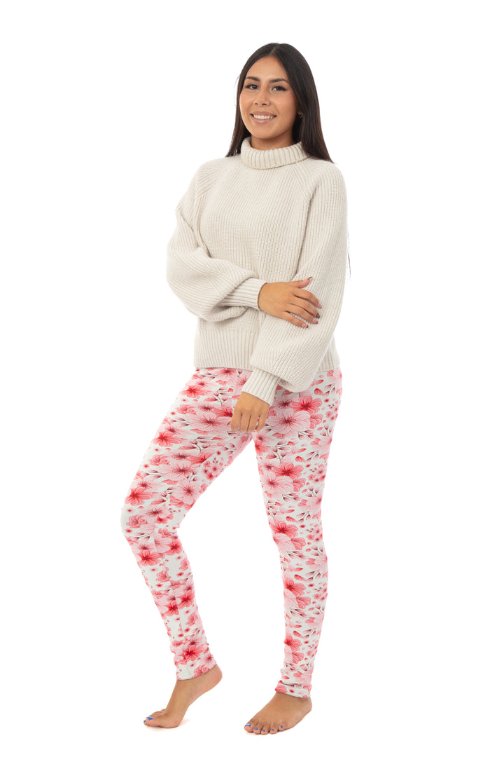 Moka Tartan - Leggings doublés confortables