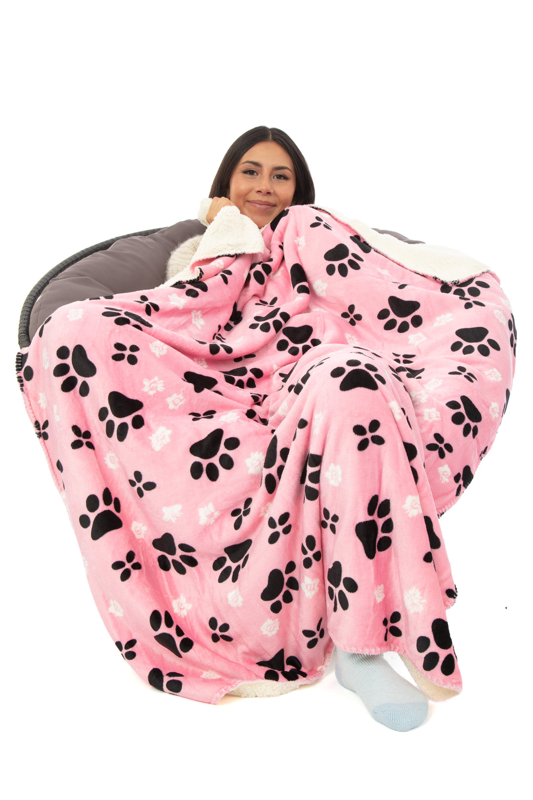 Pretty Paws - Sherpa Blanket
