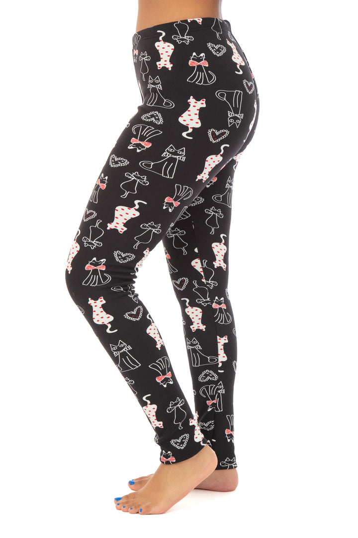 Moka Tartan - Leggings doublés confortables