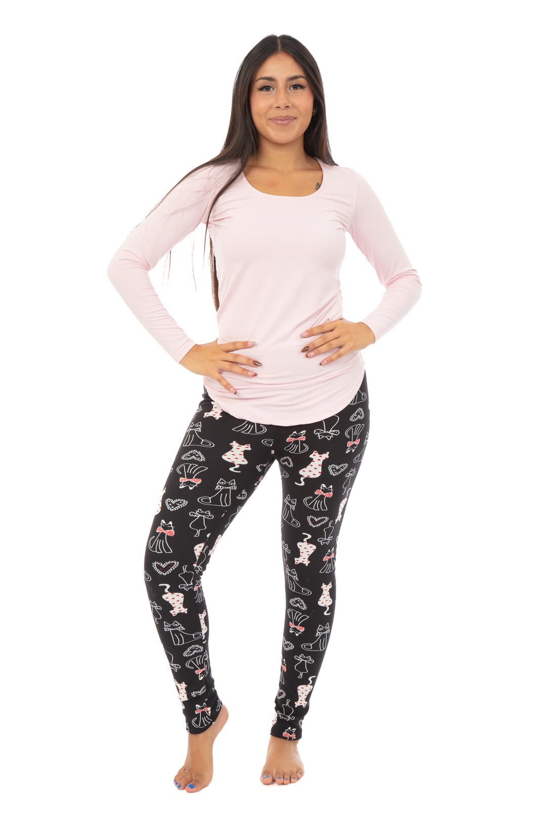 Moka Tartan - Leggings doublés confortables
