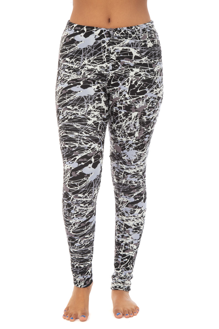 Splashed - Cozy Lined Leggings