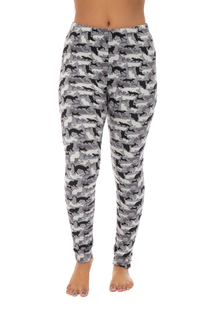 Moka Tartan - Leggings doublés confortables