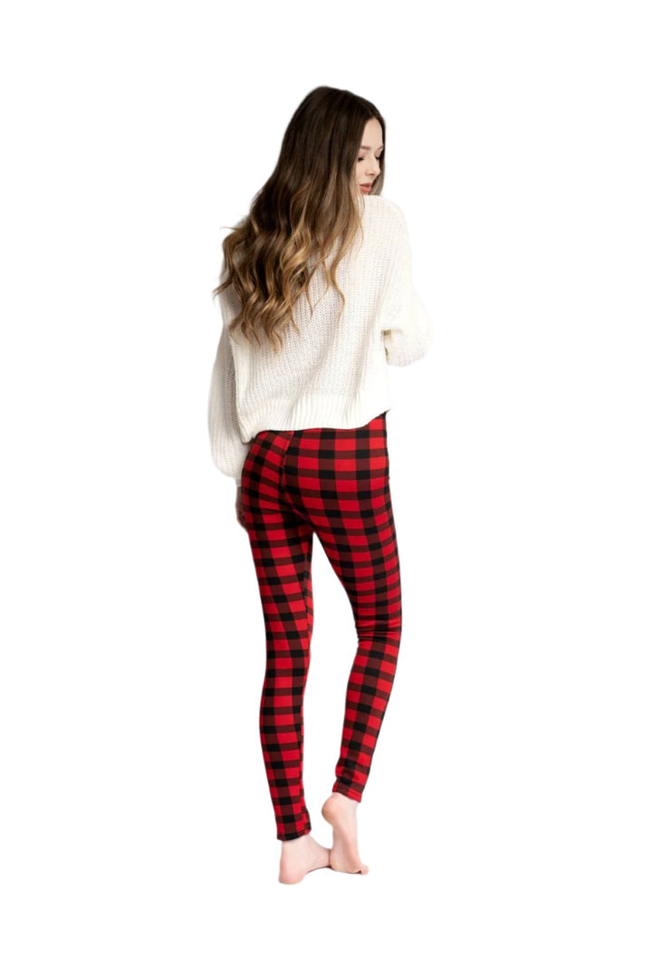 Red Plaid - Cozy Lined