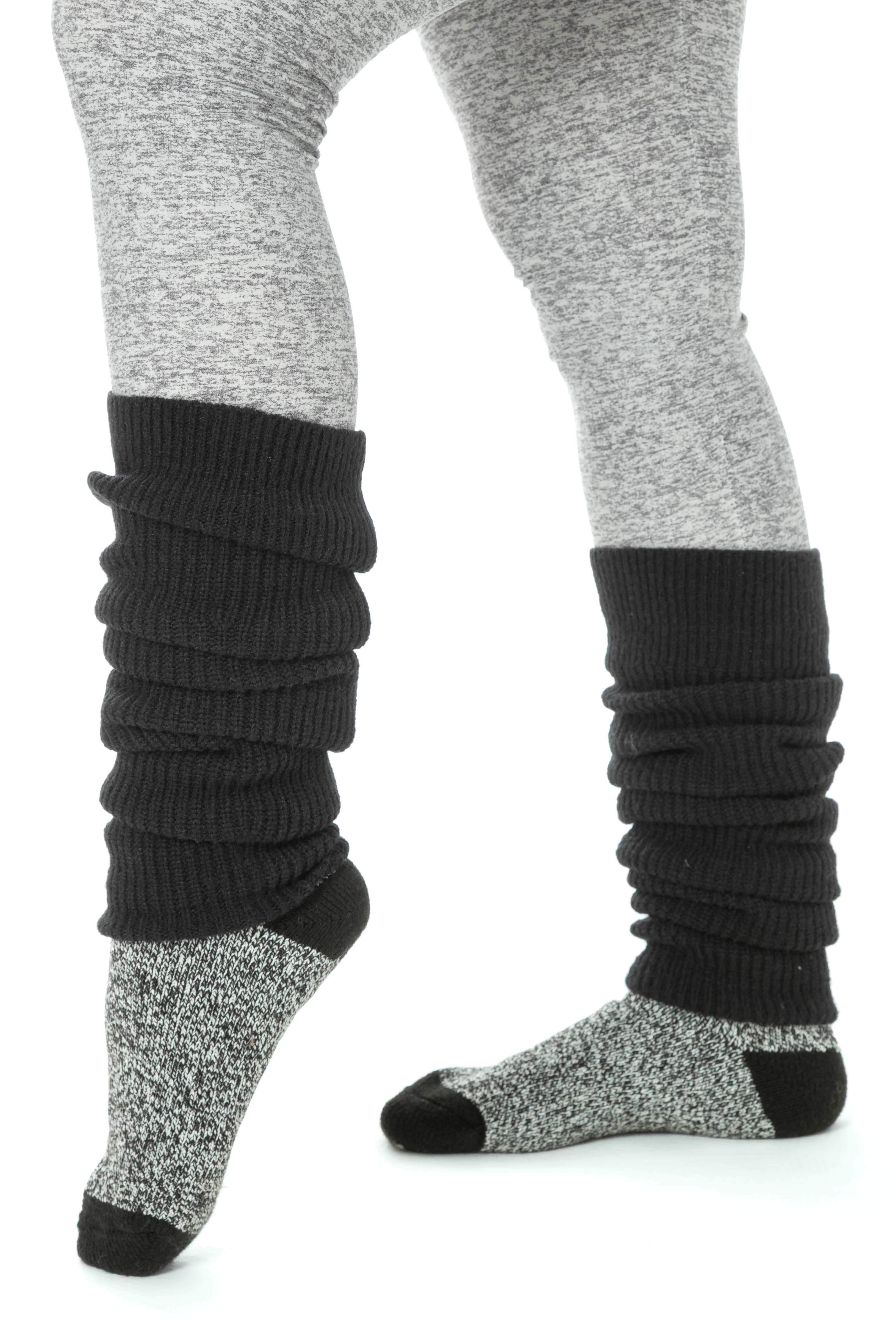 Black - Leg Warmer – Just Cozy