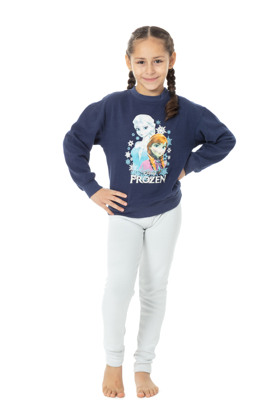 White Kid's - Cozy Lined Leggings